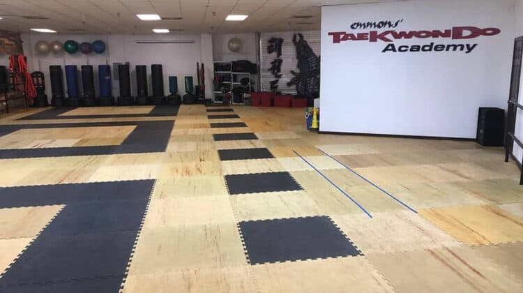 Emmons Taekwondo - A Karate School with a gym floor.